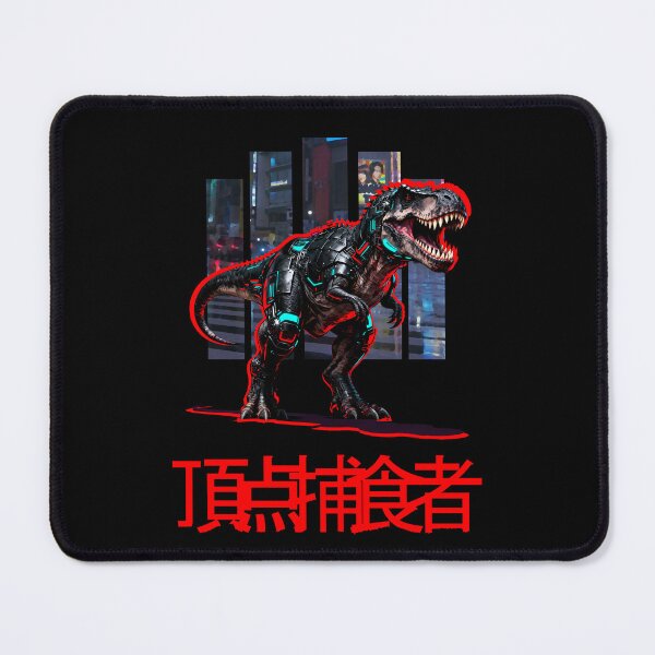 Item preview, Cyberpunk T-Rex Apex Predator Japanese Kanji Neon designed and sold by Edwere.