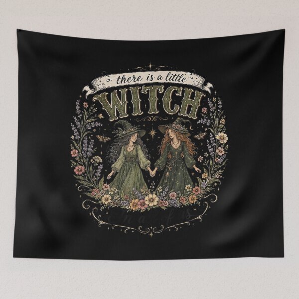 Item preview, Little Witch Halloween Magical Spooky designed and sold by jerrimisty889.