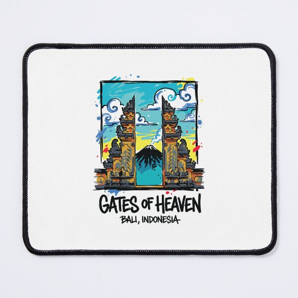 Item preview, Gates of Heaven Lempuyang Temple Bali Art designed and sold by Merch by Das Design Studio.
