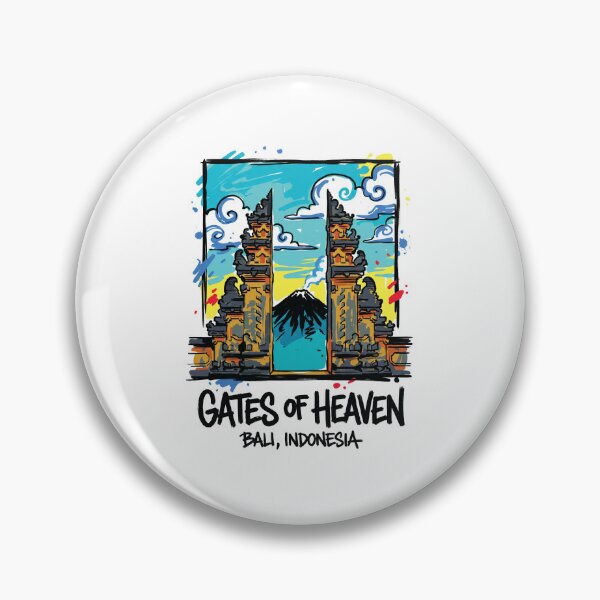 Item preview, Gates of Heaven Lempuyang Temple Bali Art designed and sold by Merch by Das Design Studio.