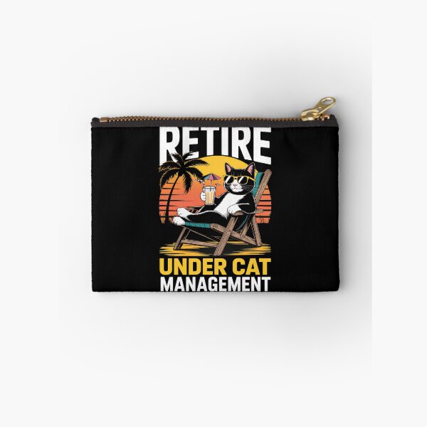 Item preview, Retire Under Cat Management Funny Cat Beach Vacation designed and sold by Dmo3HarkoArt.