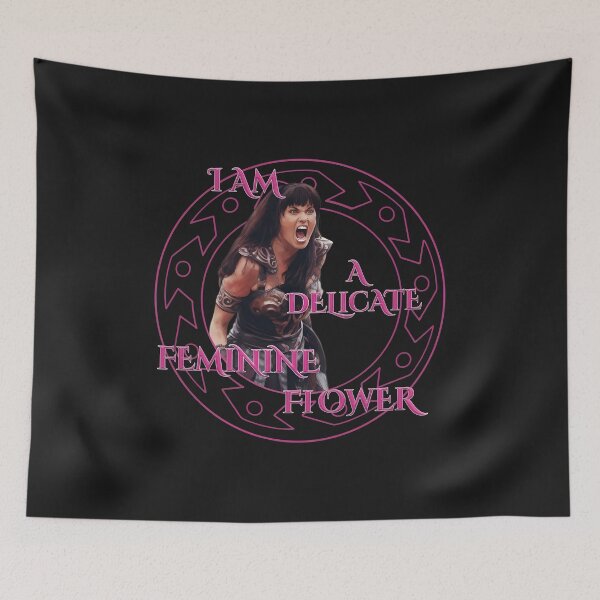 Item preview, Sarcastic Flower Warrior Power  designed and sold by KATHLEENBES.