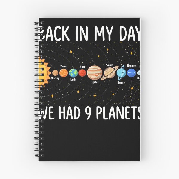 Item preview,  Back In My Day We Had 9 Planets Funny Space Astronomy designed and sold by Krwasatoune.