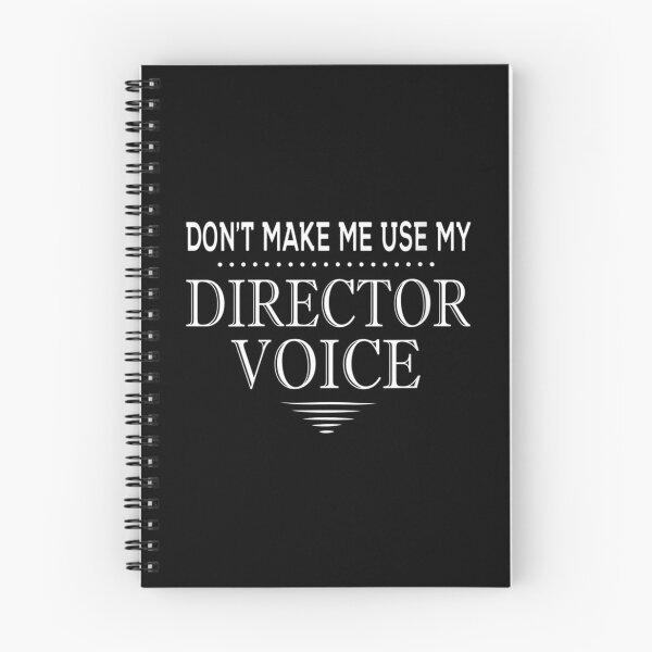 Item preview, Womens Don'T Make Me Use My Director Voice Funny Director V-Neck designed and sold by YesYallApparel.