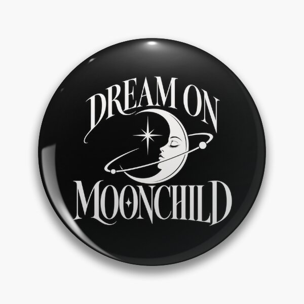 Item preview, Dream On Moonchild Celestial Moon designed and sold by Artfully Entertained.