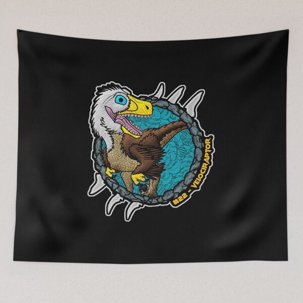 Item preview, Velociraptor | Pocket Dinosaurs #22 | Cute Feathered Raptor Dinosaur designed and sold by Grimtech Workshop.