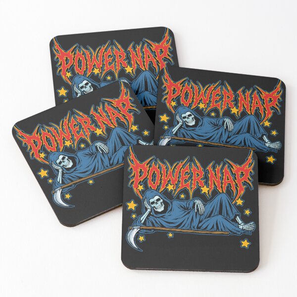 Item preview, Grim Reaper Power Nap Halloween designed and sold by kushmere-juice.