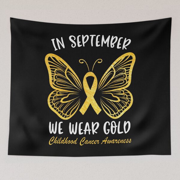 Item preview, In September We Wear Gold For Childhood Cancer Awareness  designed and sold by Krwasatoune.