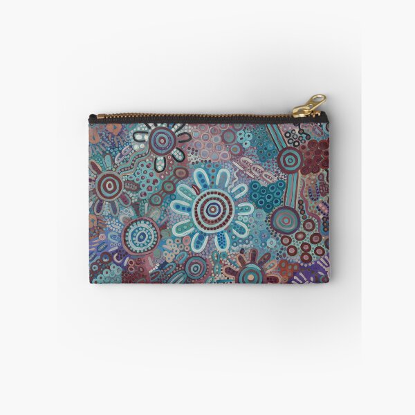 Item preview, Aboriginal Inspired Dot Art - Botanical Floral Peaceful Pattern designed and sold by GrinGalore.