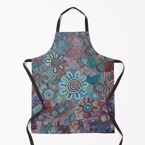 Item preview, Aboriginal Inspired Dot Art - Botanical Floral Peaceful Pattern designed and sold by GrinGalore.