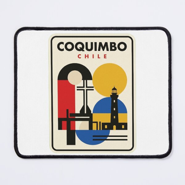 Item preview, Retro Coquimbo Bauhaus Geometric Skyline designed and sold by k3rstman1.