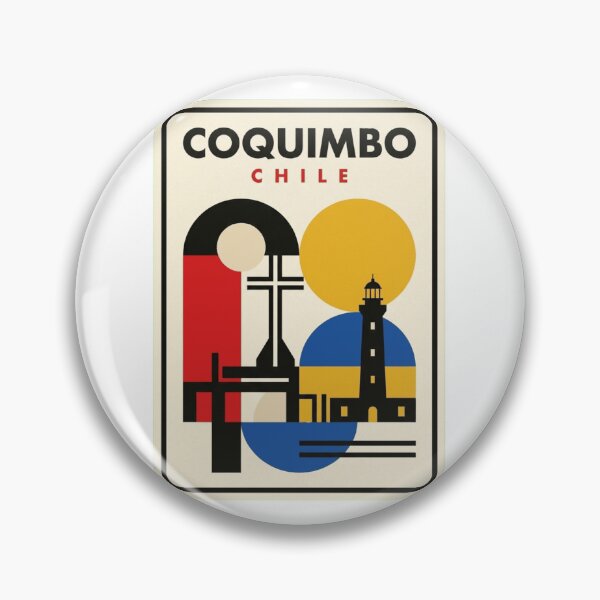 Item preview, Retro Coquimbo Bauhaus Geometric Skyline designed and sold by k3rstman1.