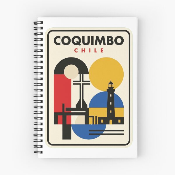 Item preview, Retro Coquimbo Bauhaus Geometric Skyline designed and sold by k3rstman1.
