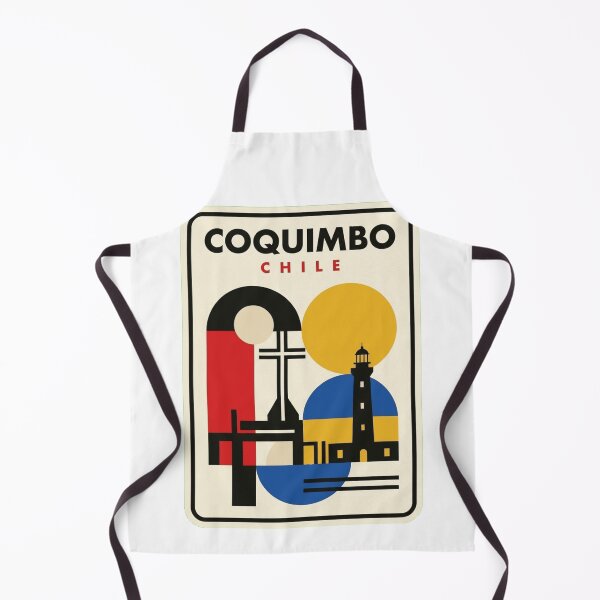 Item preview, Retro Coquimbo Bauhaus Geometric Skyline designed and sold by k3rstman1.