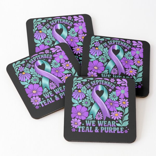 Item preview, In September We Wear Teal And Purple Awareness You Matter designed and sold by Krwasatoune.