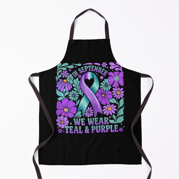 Item preview, In September We Wear Teal And Purple Awareness You Matter designed and sold by Krwasatoune.