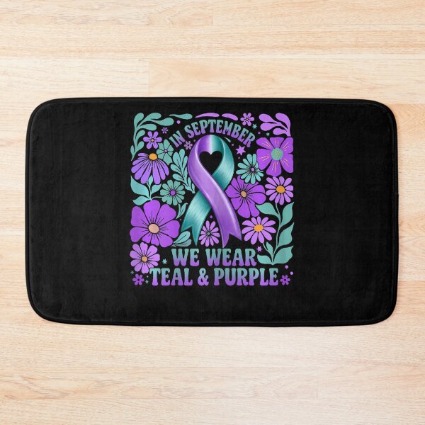 Item preview, In September We Wear Teal And Purple Awareness You Matter designed and sold by Krwasatoune.