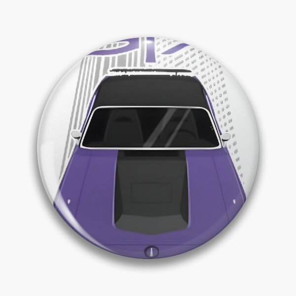 Item preview, Retro Violet Plymouth Road Runner Gtx Muscle Car Art | Limited Edition designed and sold by Mbarak Nafa.
