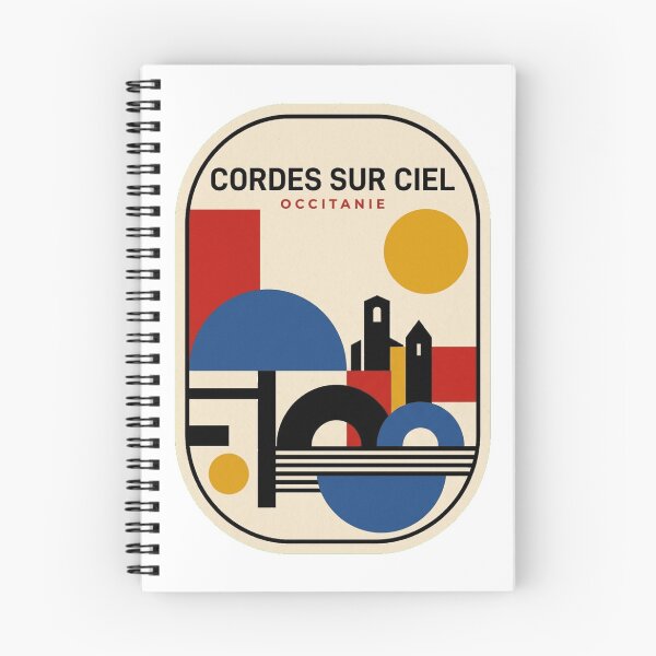 Item preview, Retro Cordes Sur Ciel Bauhaus Geometric Skyline designed and sold by k3rstman1.