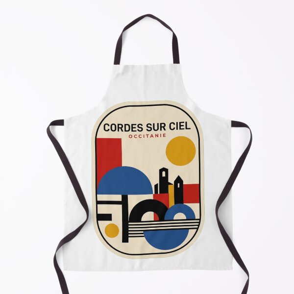 Item preview, Retro Cordes Sur Ciel Bauhaus Geometric Skyline designed and sold by k3rstman1.