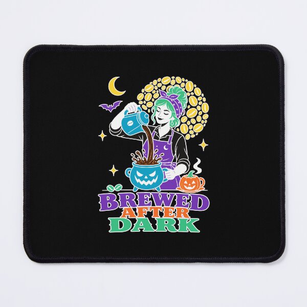 Item preview, Halloween Barista Coffee | Brewed After Dark Haunted Cafe designed and sold by Uglyandcute.