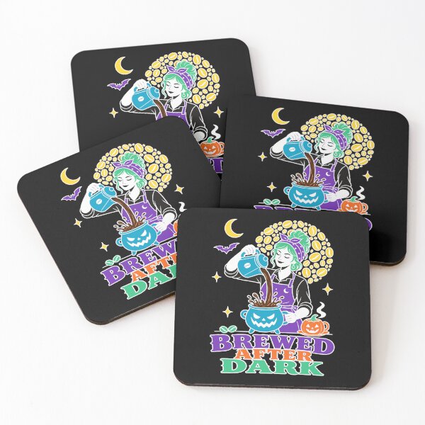 Item preview, Halloween Barista Coffee | Brewed After Dark Haunted Cafe designed and sold by Uglyandcute.