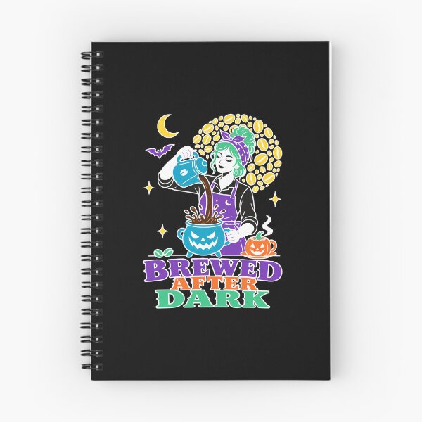 Item preview, Halloween Barista Coffee | Brewed After Dark Haunted Cafe designed and sold by Uglyandcute.