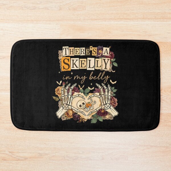 Item preview, There'S A Skelly In My Belly Funny Halloween Pregnancy Annou  designed and sold by Krwasatoune.