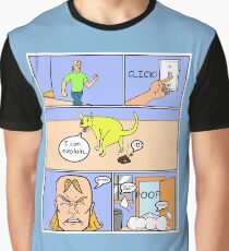 Funny Cute Cartoon Comic Dog Lover T-Shirt Graphic T-Shirt