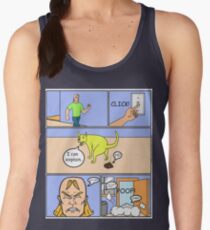 Funny Cute Cartoon Comic Dog Lover T-Shirt Women's Tank Top