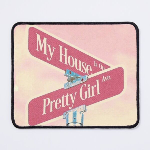 Item preview, My House Is On Pretty Girl Ave Sabrina Carpenter designed and sold by aquabutterflyco .