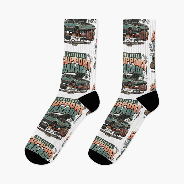 Item preview, Emotional Support Garage Funny Car Mechanic Humor designed and sold by Trendy-Artistry.
