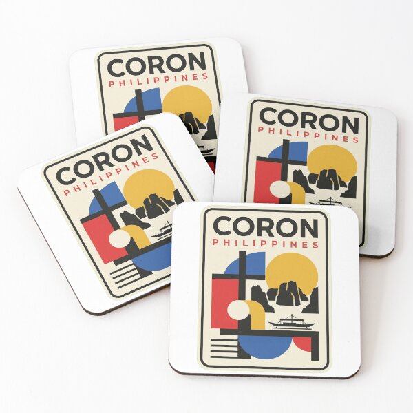 Item preview, Retro Coron Bauhaus Geometric Skyline designed and sold by k3rstman1.