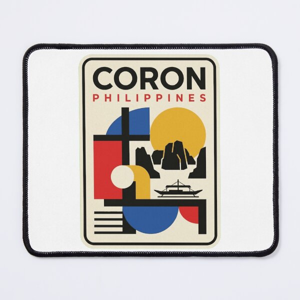 Item preview, Retro Coron Bauhaus Geometric Skyline designed and sold by k3rstman1.