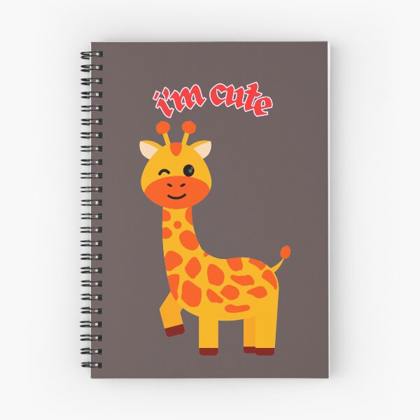 Item preview, I'm Cute Winking Giraffe Cartoon designed and sold by MRK-Fashion.