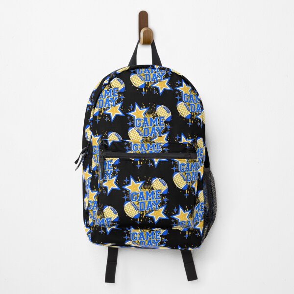 Item preview, Game Day Football Season Football Mom Kids Blue Gold designed and sold by Eat-Apples.