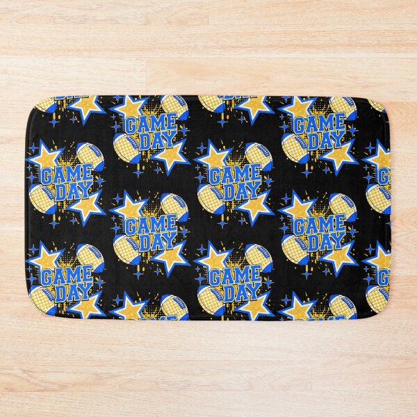 Item preview, Game Day Football Season Football Mom Kids Blue  Gold  designed and sold by Eat-Apples.