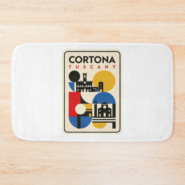 Item preview, Retro Cortona Bauhaus Geometric Skyline designed and sold by k3rstman1.