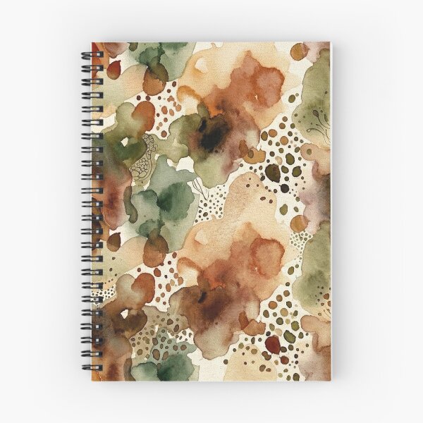 Item preview, Autumn Watercolor Botanicals – Abstract Nature Pattern by PanaluPrint designed and sold by PanaluPrint .