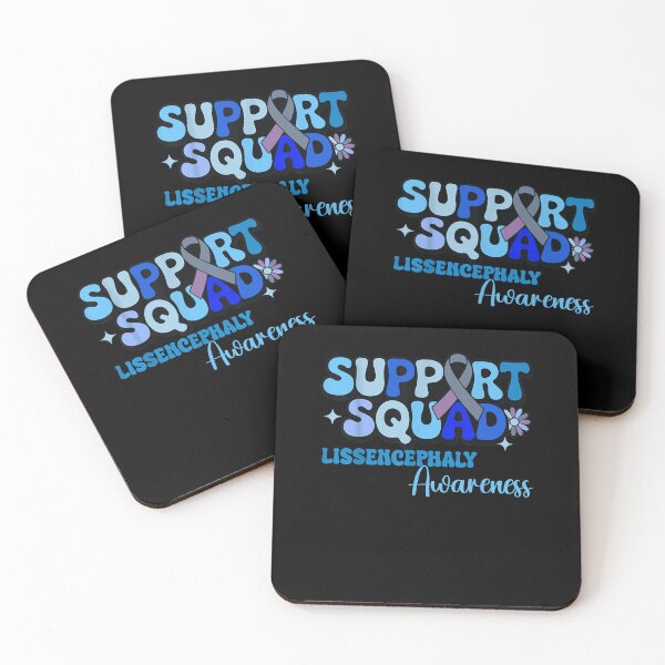 Item preview, Support Squad Lissencephaly Awareness Ribbon Medical Design designed and sold by DevilMayCrySh.