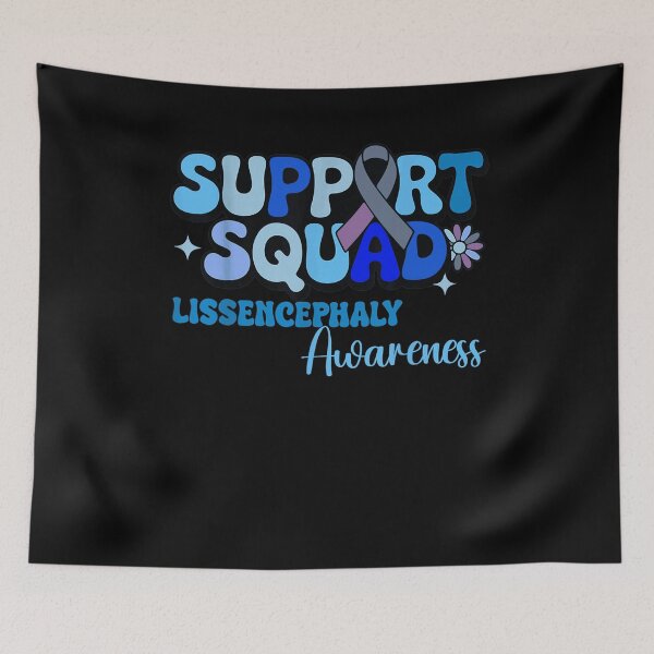 Item preview, Support Squad Lissencephaly Awareness Ribbon Medical Design designed and sold by DevilMayCrySh.
