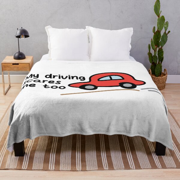 Item preview, My driving scares me too funny driving quote designed and sold by fluffyfamcraft.