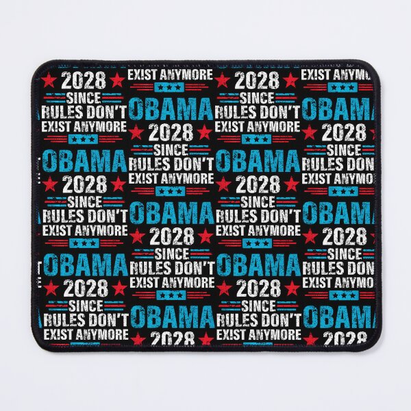 Item preview, Obama 2028 Since Rules Don'T Exist Anymore Satire (On Back) designed and sold by Eat-Apples.