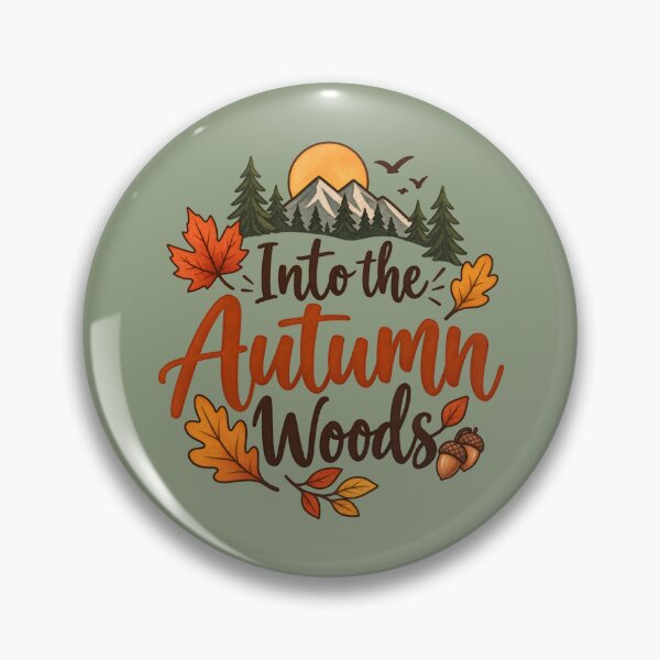 Item preview, Into the Autumn Woods – Cozy Fall Mountain Adventure designed and sold by blankTeeShirt.
