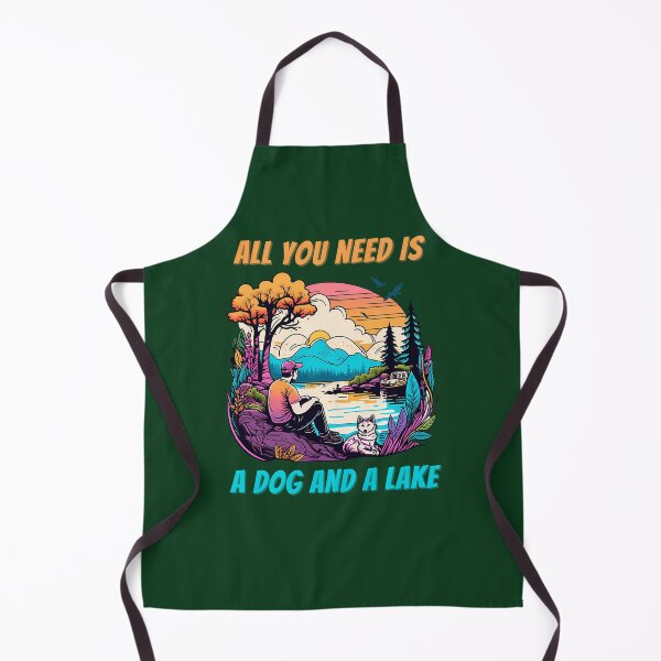 Item preview, All You Need Is A Dog And A Lake 479 designed and sold by MCCreative22.