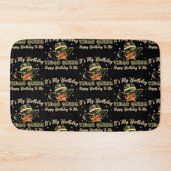 Item preview, Virgo Queen Black Woman Cap Camo It'S My Birthday Girls designed and sold by Eat-Apples.