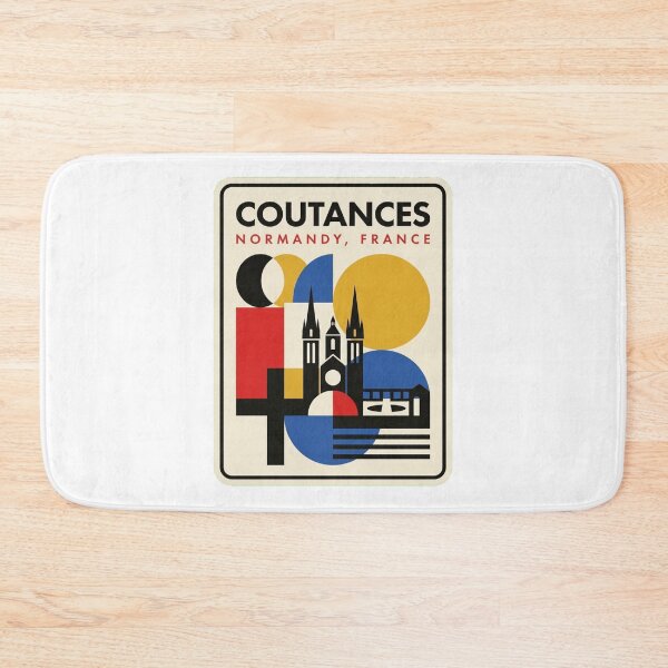 Item preview, Retro Coutances Bauhaus Geometric Skyline designed and sold by k3rstman1.