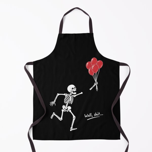 Item preview, Halloween Well Shit Skeleton Lost Balloon Funny designed and sold by DienesAngele.