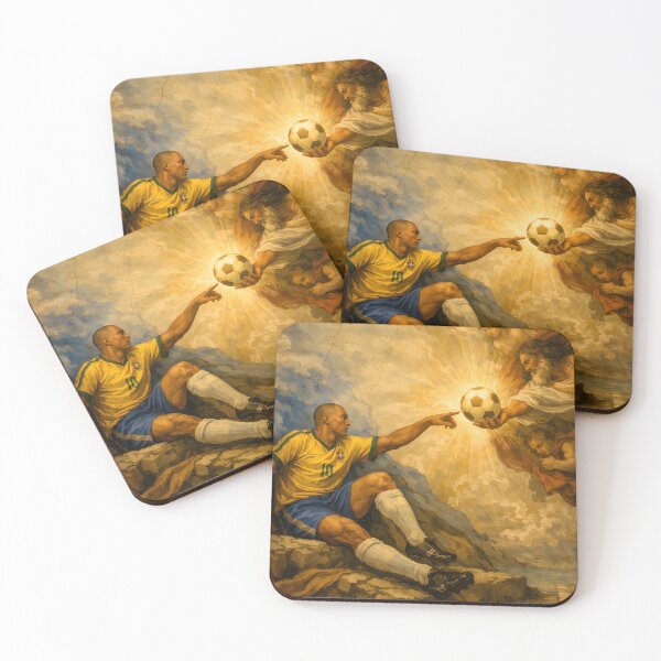 Item preview, Ronaldo (R9) – The Creation of a Phenomenon | Baroque Football Legend Art designed and sold by WhisperFrame.
