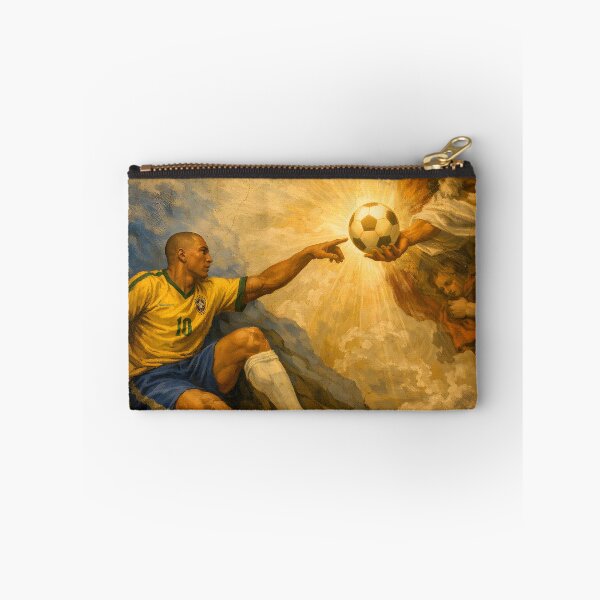 Item preview, Ronaldo (R9) – The Creation of a Phenomenon | Baroque Football Legend Art designed and sold by WhisperFrame.